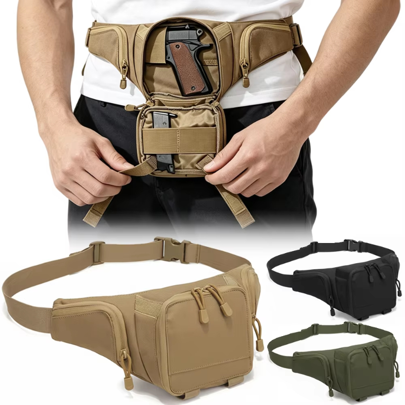 Saszetka biodrowa do ukrytego  – Edc Carry Fanny Pack recenzja i cena